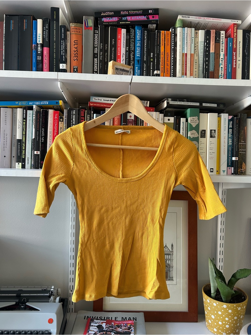 Reformation ribbed tee